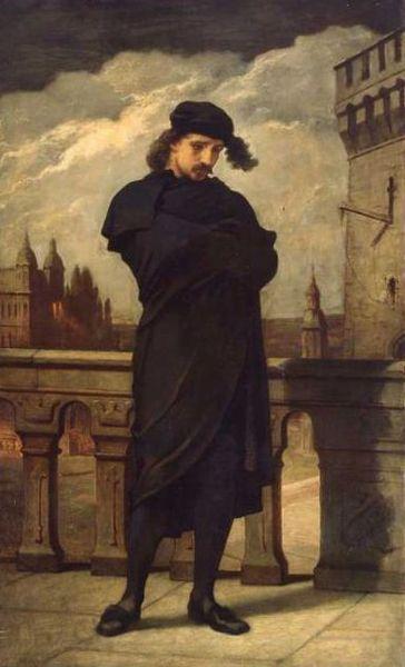 William Morris Hunt Portrait of Hamlet oil painting picture